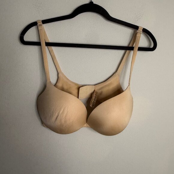 SKIMS Women's 36D Tan Plunge Push Up Wireless Form Support Everyday Bra - Picture 2 of 5